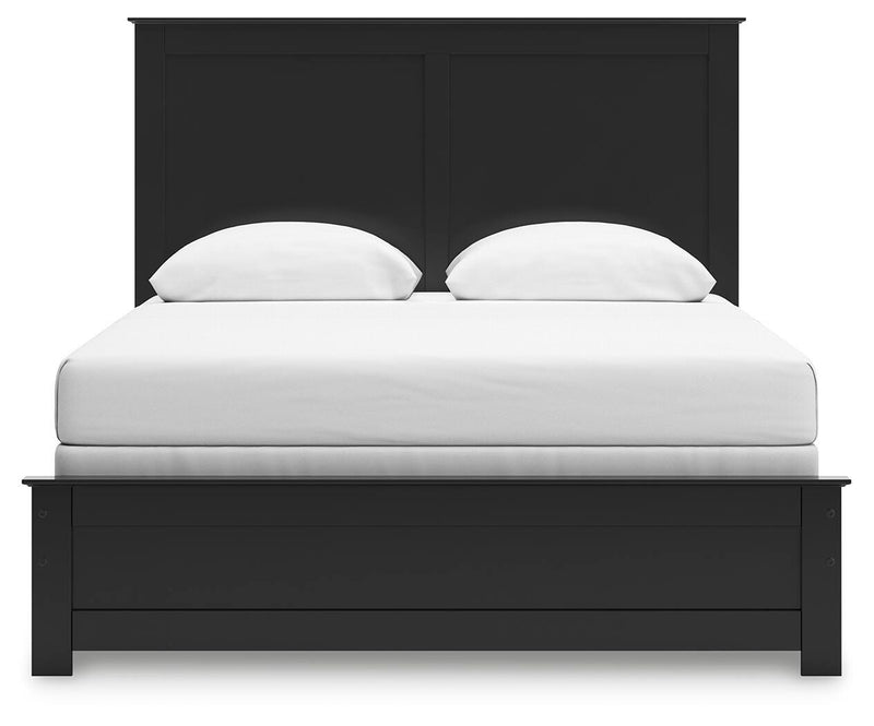 Maribel Queen Panel Bed, Dresser, Mirror, Chest and Nightstand