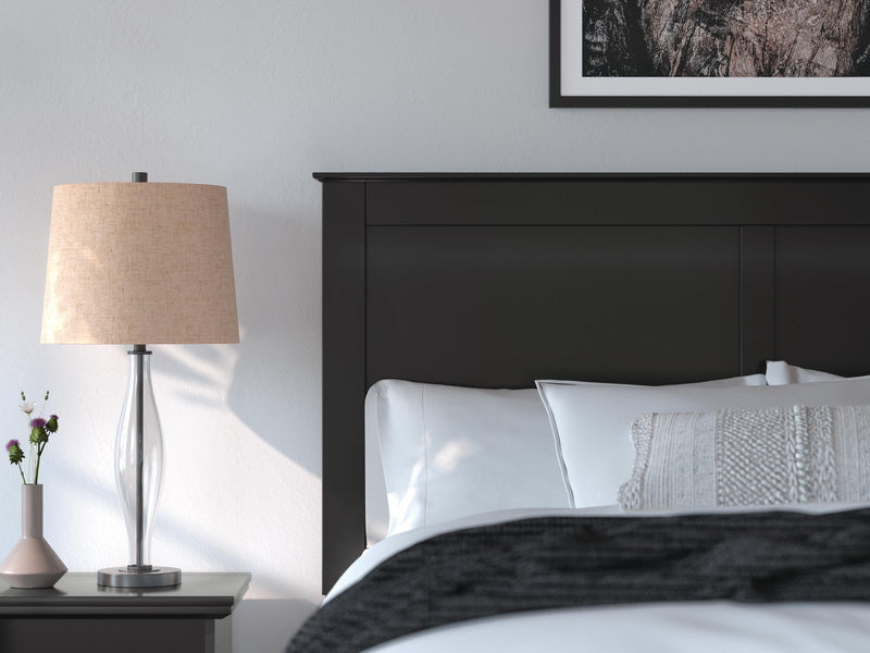 Maribel Queen Panel Bed, Dresser, Mirror, Chest and Nightstand