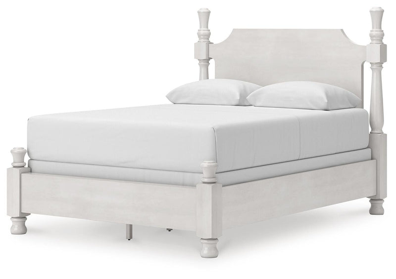 Rowlenstown Queen Poster Bed, Dresser and Mirror
