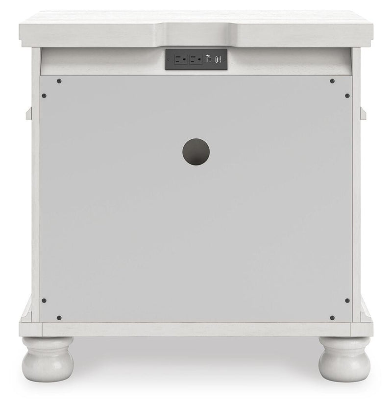 Rowlenstown King Poster Bed, Dresser, Mirror and Nightstand