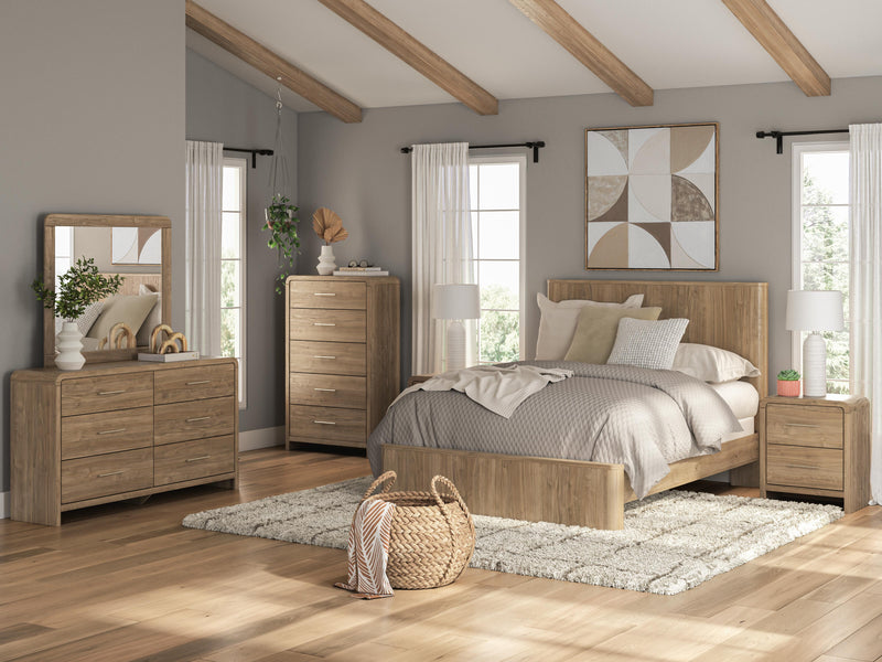 Gramburg Queen Panel Bed