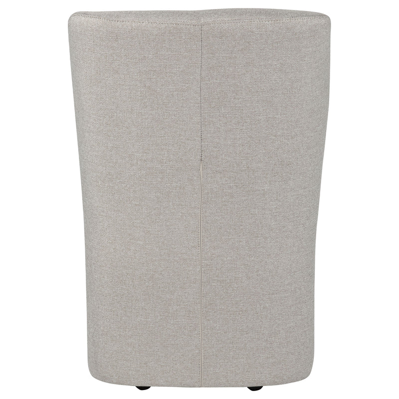 Jaelynn Upholstered Parsons Dining Side Chair Beige (Set of 2)