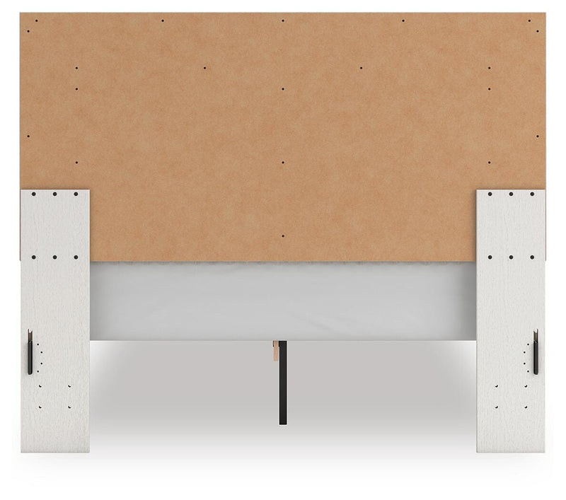 Zuraleus Queen Upholstered Panel Platform Bed