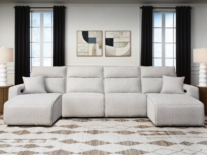 Modmax II 4-Piece Power Reclining Sectional with Chaise