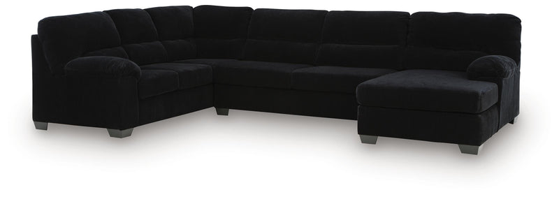 SimpleJoy 3-Piece Sectional with Chaise