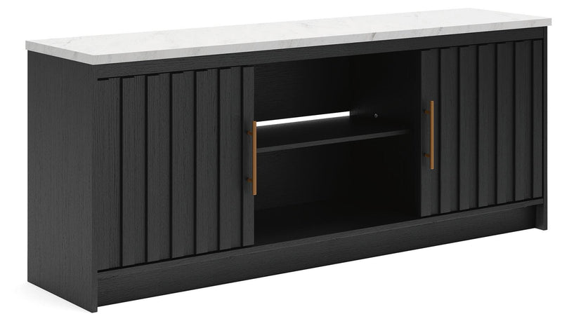 Cadmori XL TV Stand w/Fireplace Option