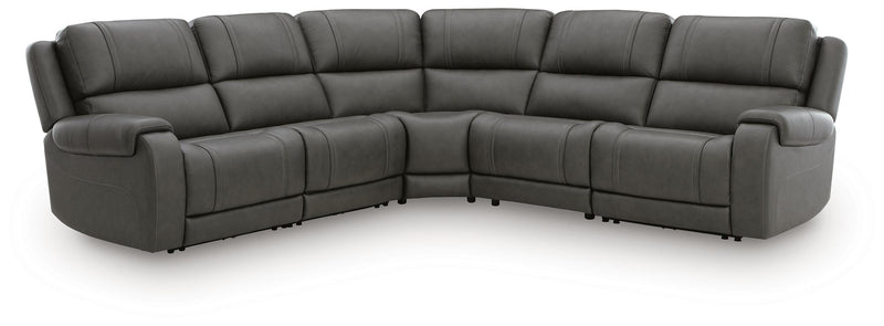5Z - Pittson 5-Piece Power Reclining Sectional