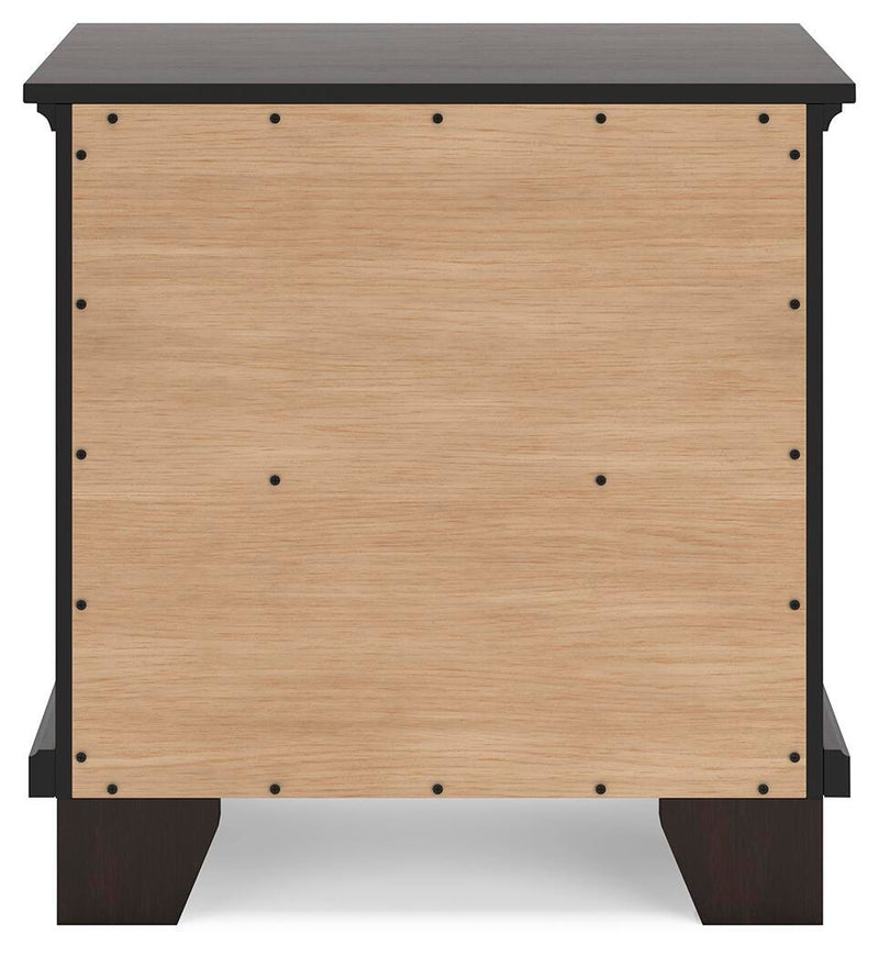 Covetown Twin Panel Bed, Dresser, Mirror, Chest and Nightstand