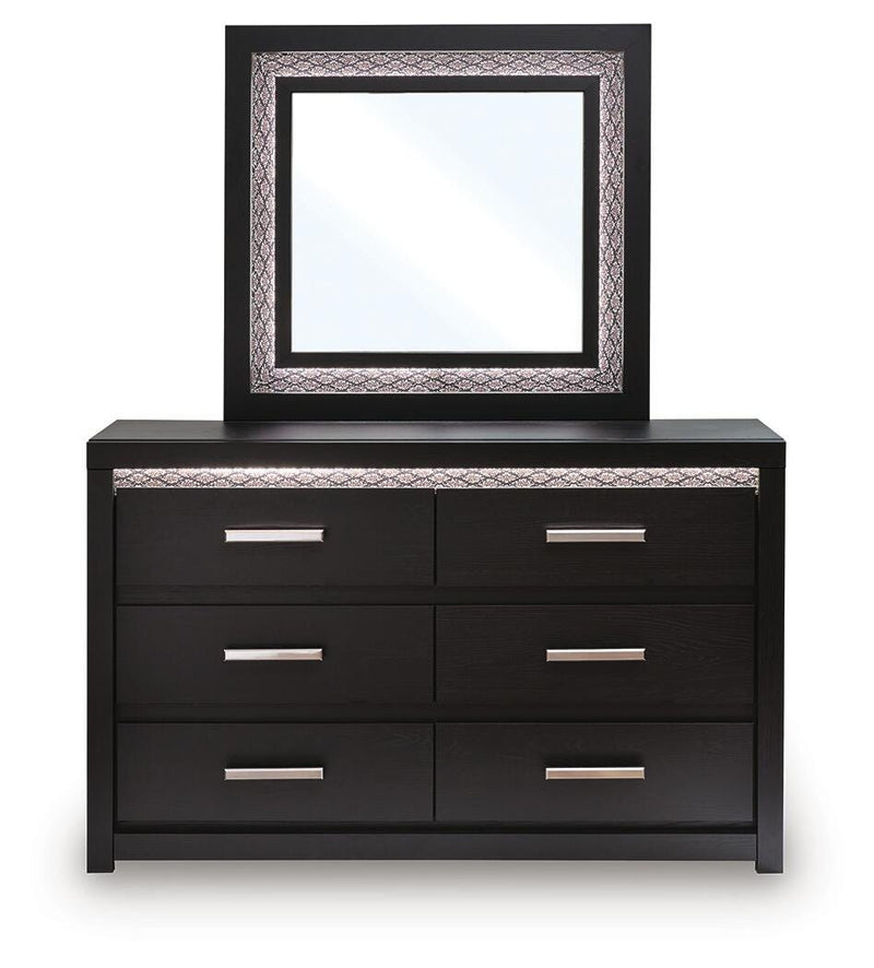 Shoralli Dresser and Mirror