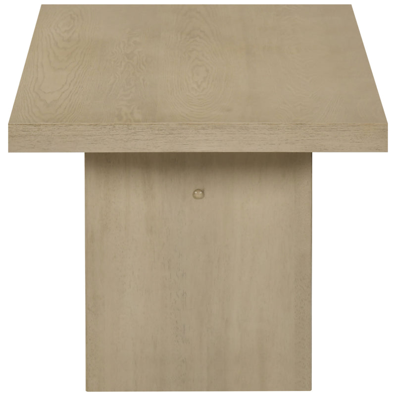 Decker Square Occasional Side End Table Natural Oak