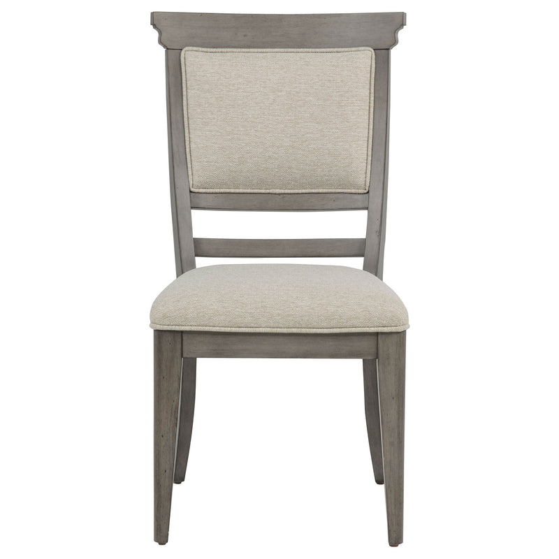 Cresswell Upholstered Dining Side Chair Tan (Set of 2)