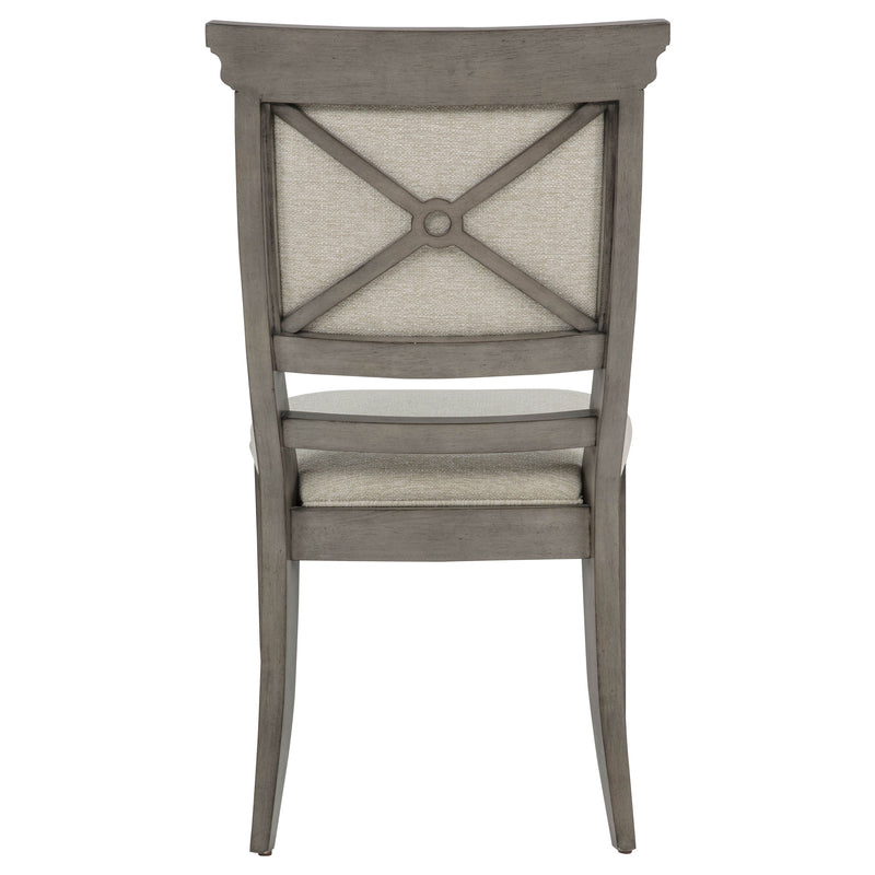 Cresswell Upholstered Dining Side Chair Tan (Set of 2)