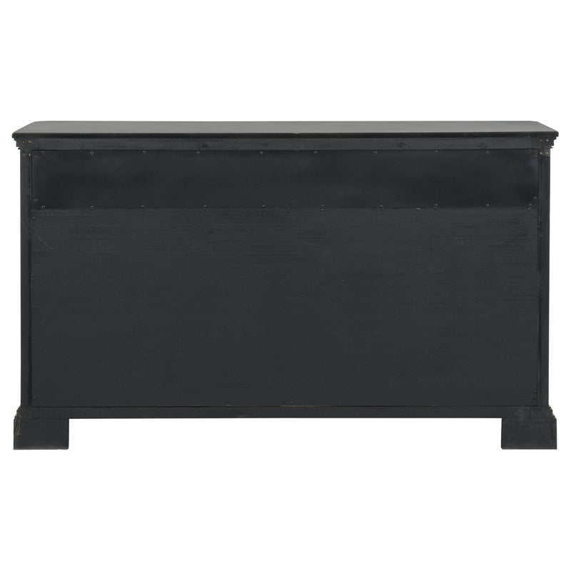 Cresswell 2-door 3-drawer Wine Storage Buffet Weathered Taupe