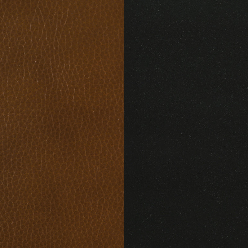Vardon Genuine Leather Bar Stool Dark Brown (Set of 2)
