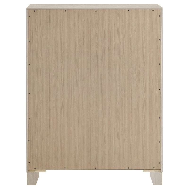 Farre 5-drawer Chest of Drawers Washed Grey