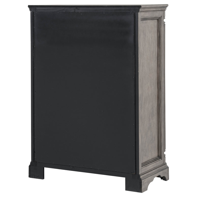Cresswell 5-piece California King Storage Bedroom Set Taupe