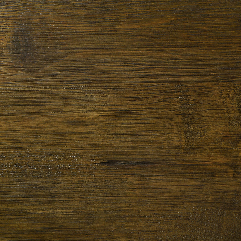 Doherty California King Linen Panel Bed Rustic Brown