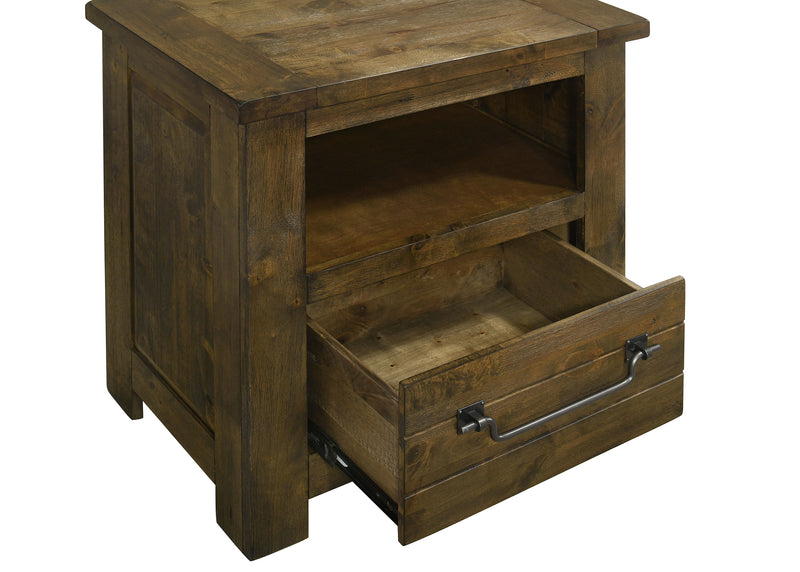 Doherty 4-piece California King Bedroom Set Rustic Brown