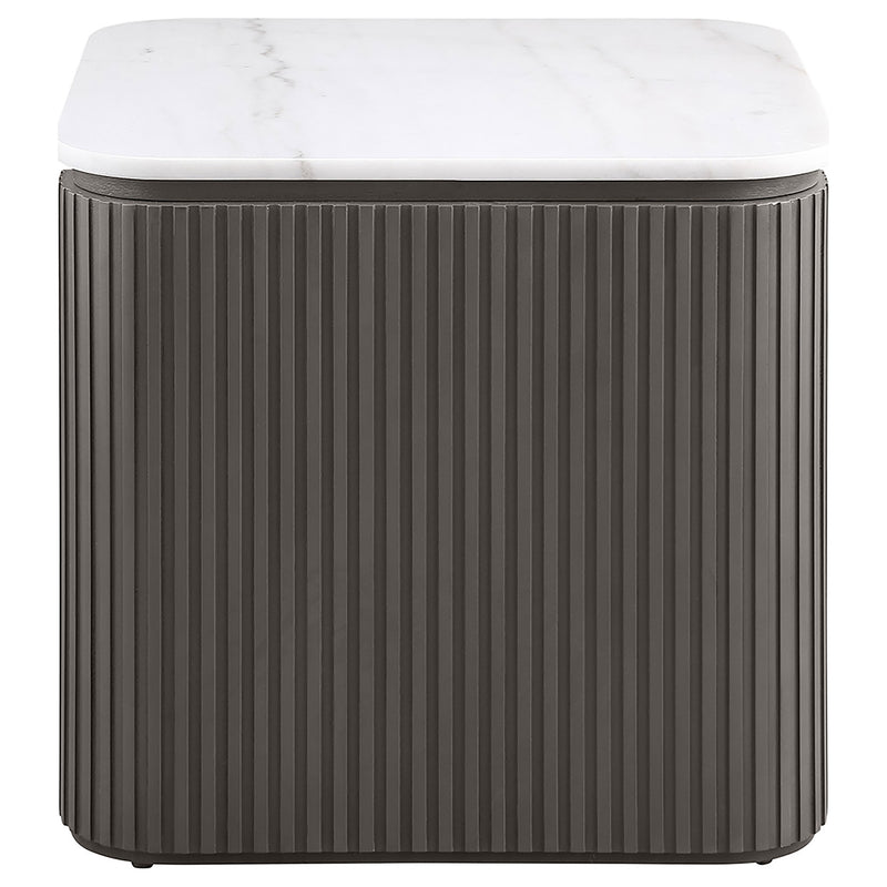 HP0426 End Table  Charcoal