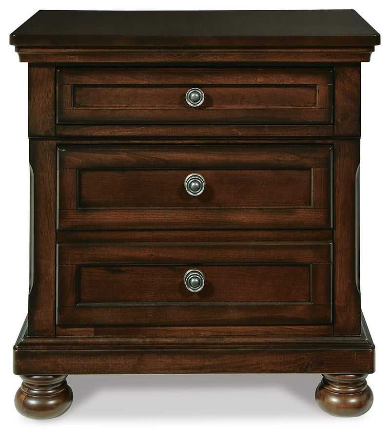 Porter Two Drawer Night Stand