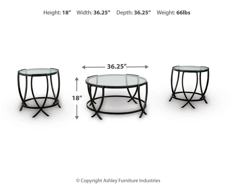 Tarrin Occasional Table Set (3/CN)