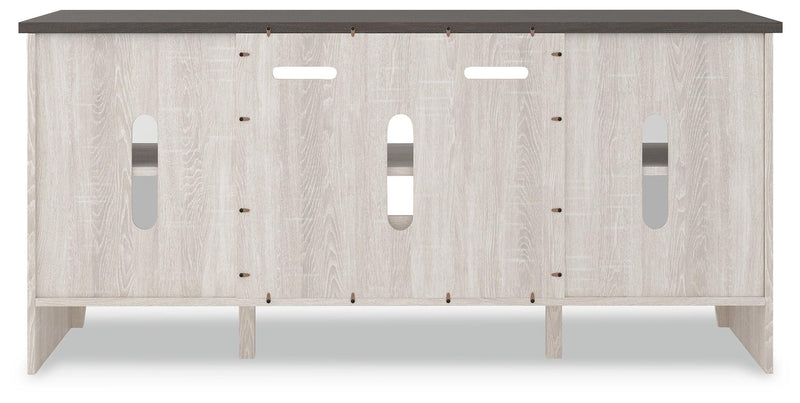 Dorrinson LG TV Stand w/Fireplace Option