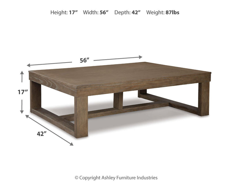 Cariton Rectangular Cocktail Table
