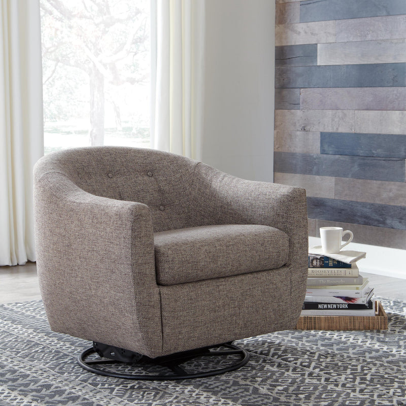 Upshur Swivel Glider Accent Chair