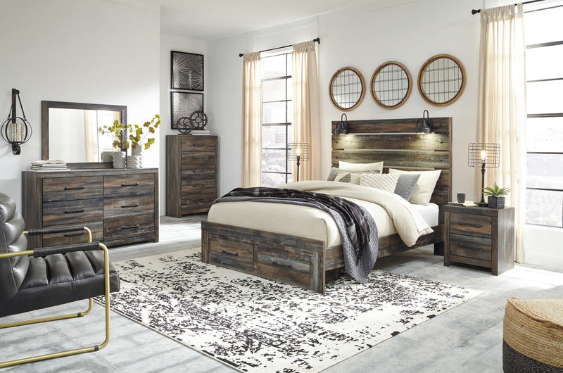 Drystan Two Drawer Night Stand