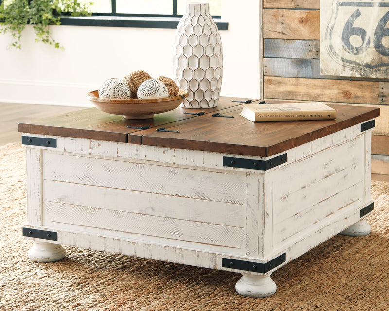 Wystfield Cocktail Table with Storage