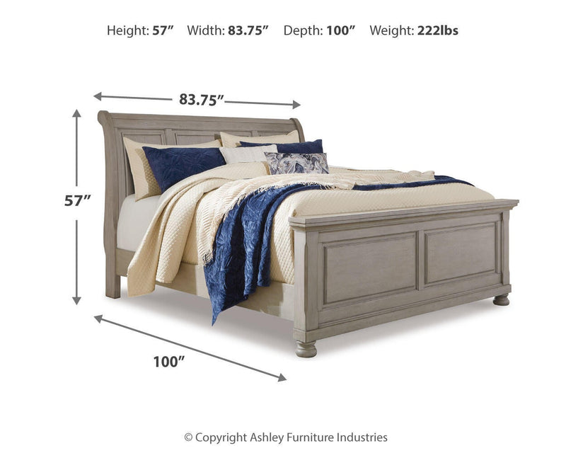 Lettner California King Sleigh Bed