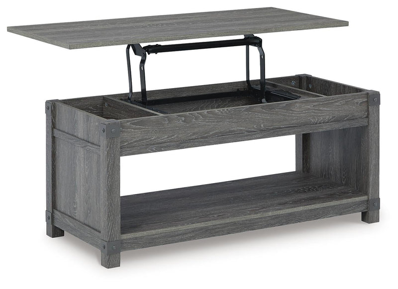 Freedan Rect Lift Top Cocktail Table