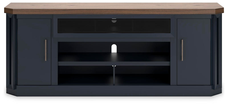 Landocken XL TV Stand w/Fireplace Option