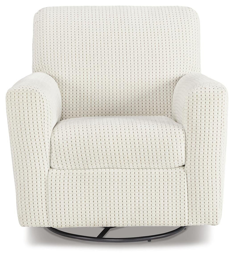 Herstow Swivel Glider Accent Chair