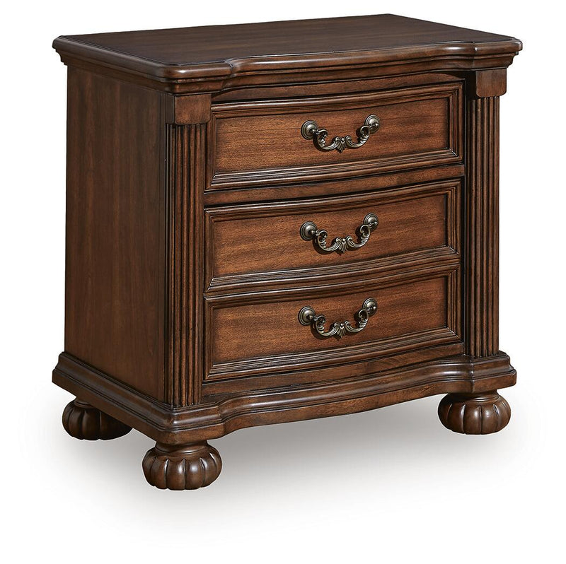 Lavinton Three Drawer Night Stand