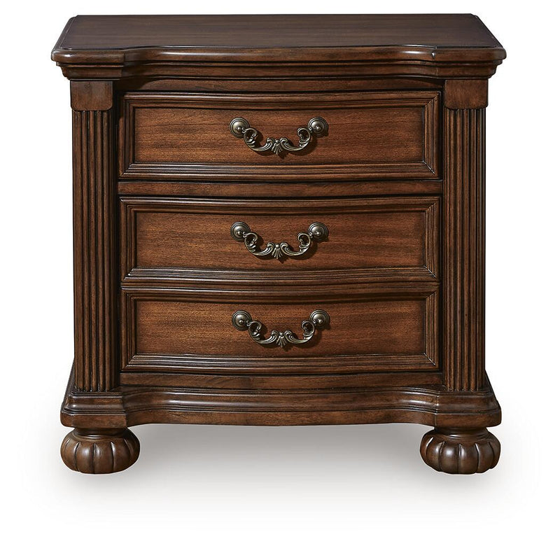 Lavinton Three Drawer Night Stand