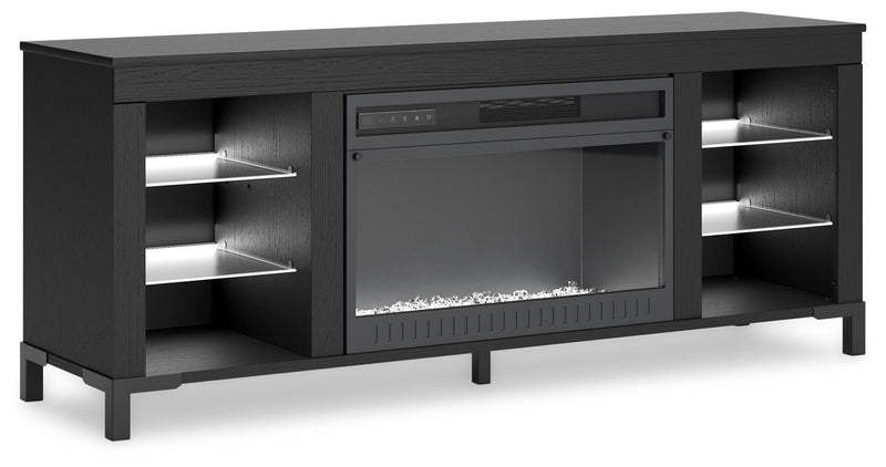 Cayberry TV Stand with Fireplace