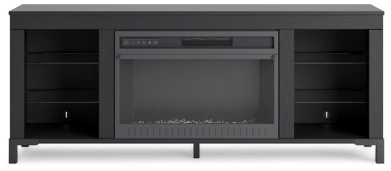 Cayberry TV Stand with Fireplace