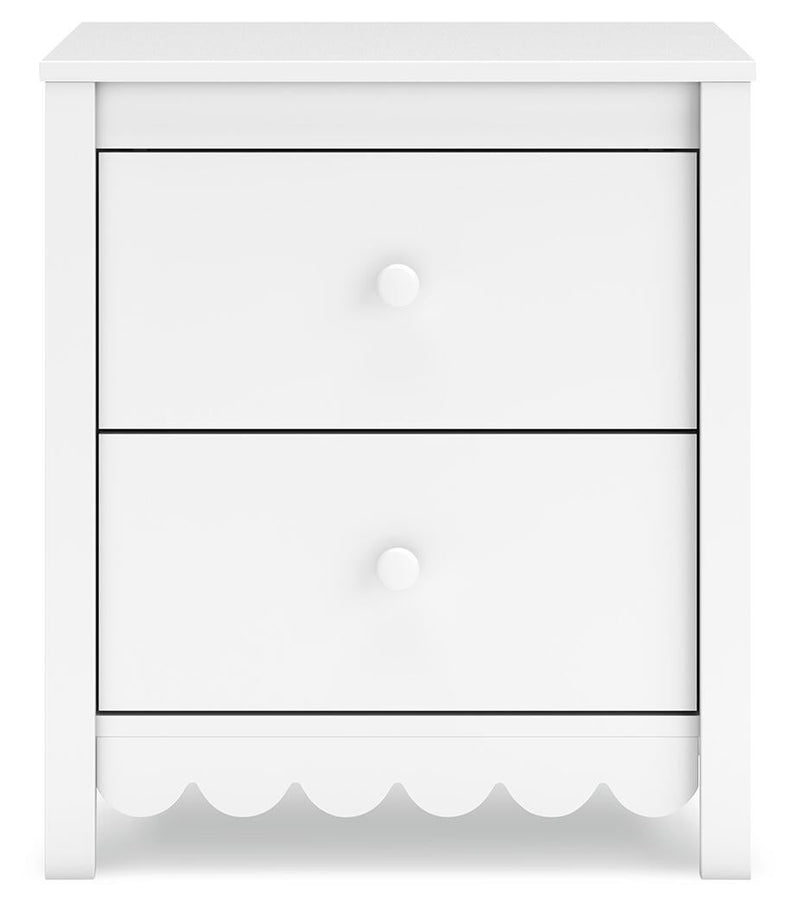 Hallityn Two Drawer Night Stand