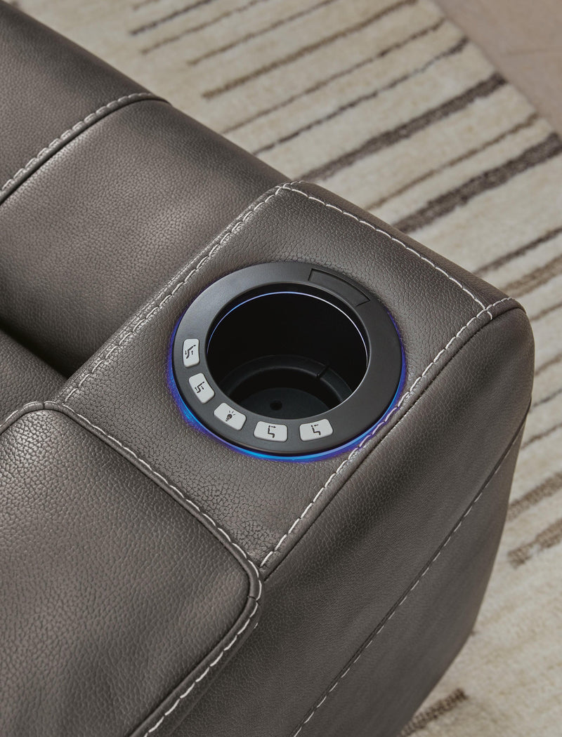 Feazada PWR Recliner/ADJ Headrest