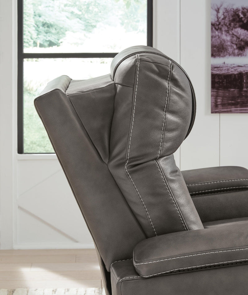 Feazada PWR Recliner/ADJ Headrest