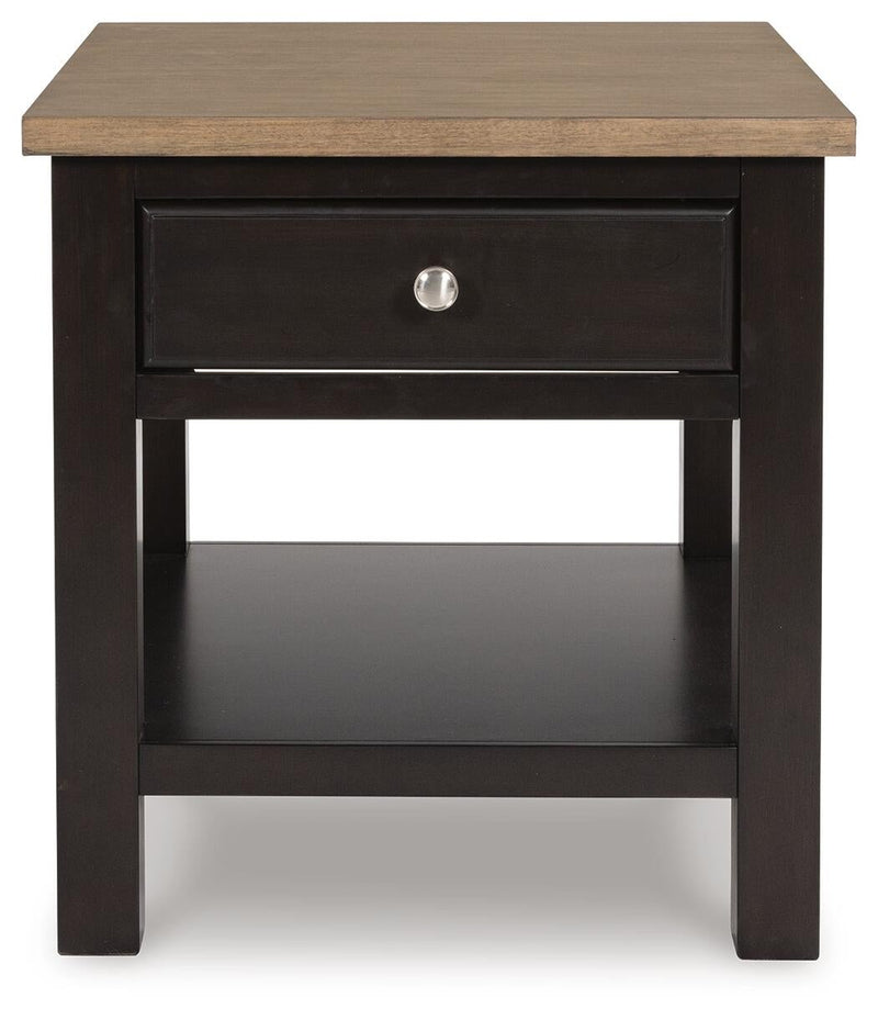 Drazmine Rectangular End Table