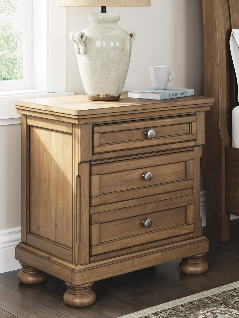 Feddinger Two Drawer Night Stand