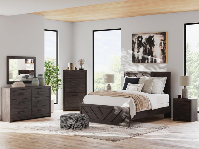 Prendonea Dresser and Mirror