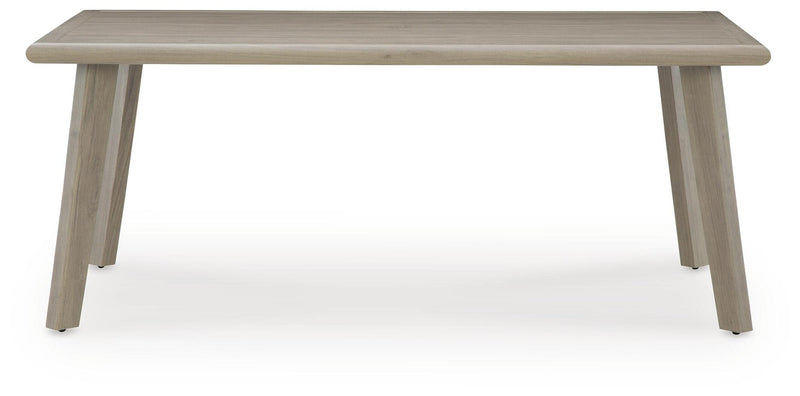 Cliff Trails RECT Dining Table w/UMB OPT