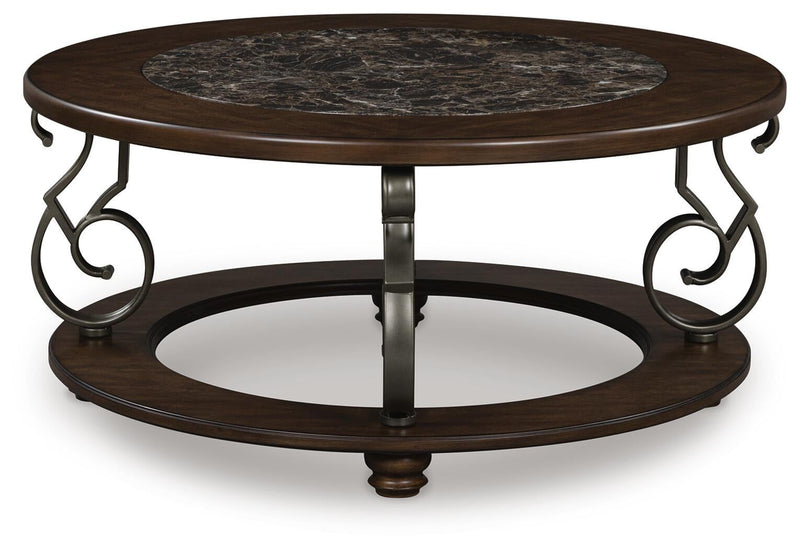 Frallyn Round Cocktail Table