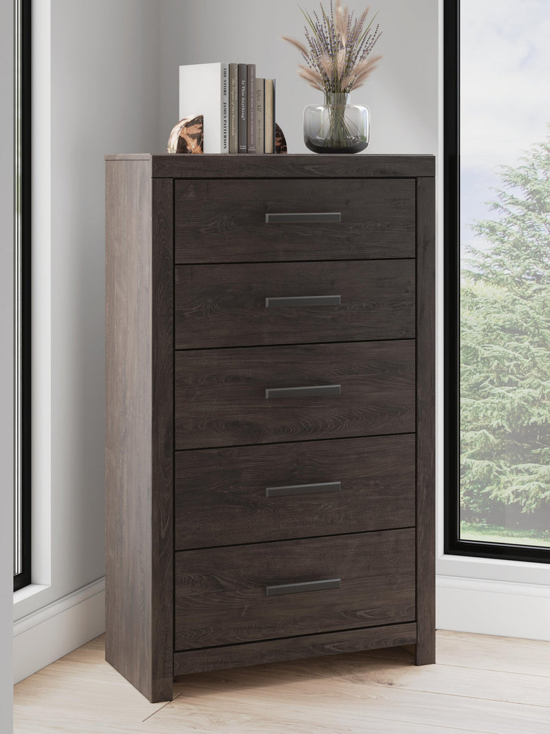 Prendonea Five Drawer Chest