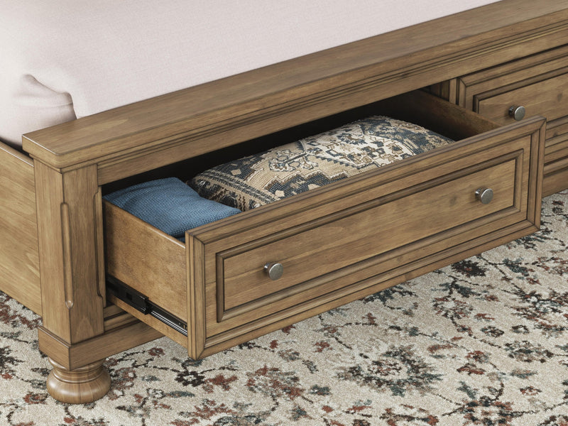 Feddinger King Storage Sleigh Bed