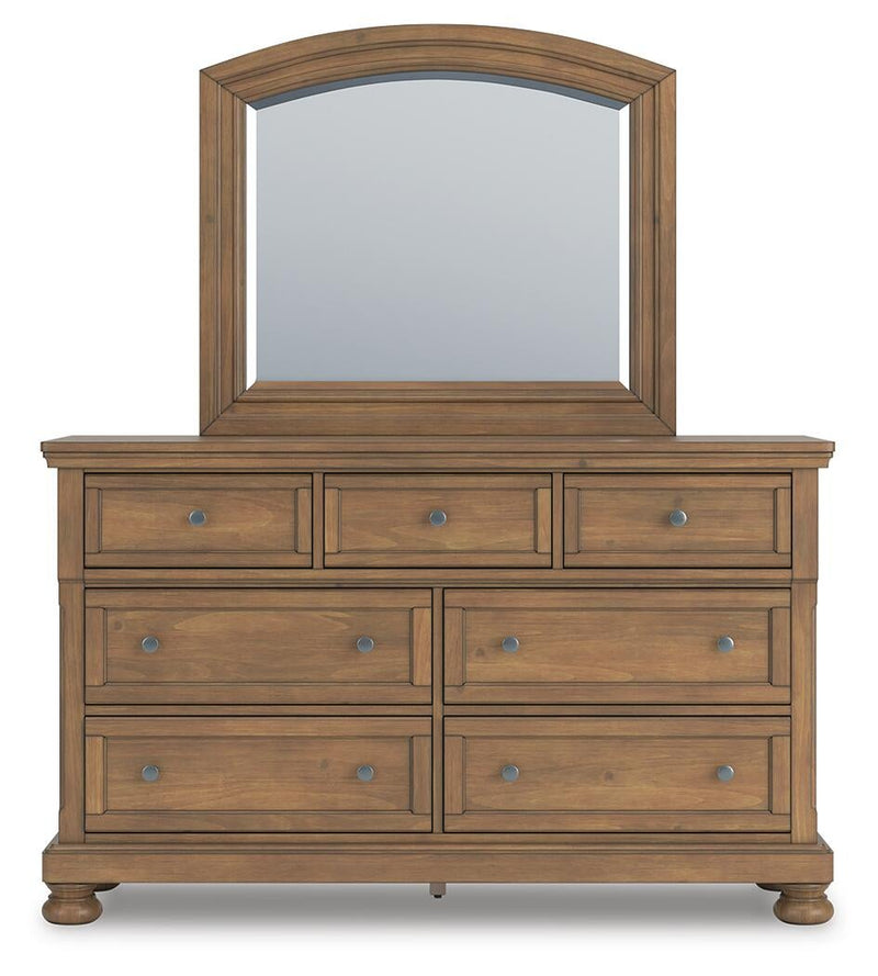 Feddinger Dresser and Mirror