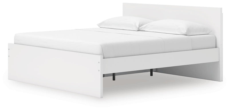 Onita King Panel Platform Bed with Storage